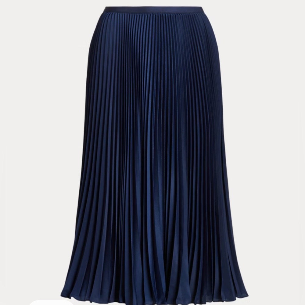 Pleated Georgette Skirt 
Polo Ralph Lauren